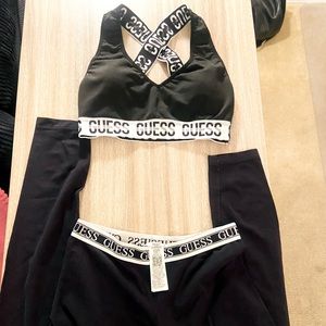 Guess leggings and sports bra set